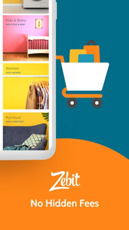 Zebit for Android: Shop with 0% APR and Top Brands