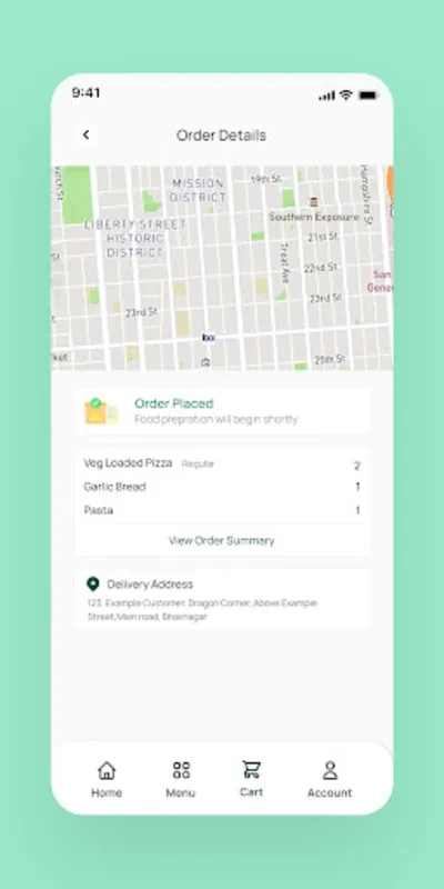 Drizzle for Android: Effortless Pizza Ordering