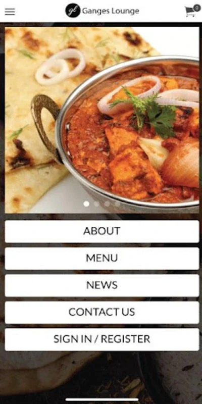 Ganges Lounge for Android - Enjoy Authentic Meals at Home