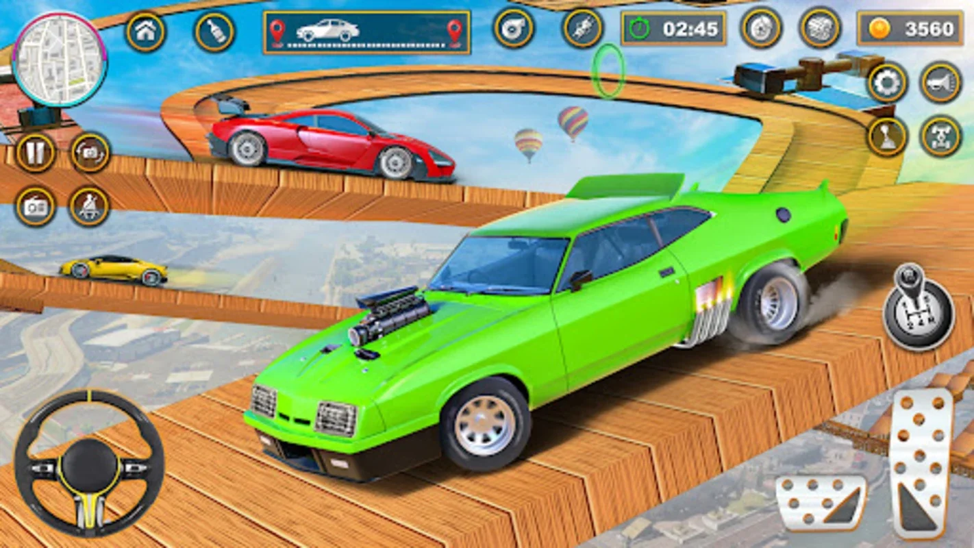 Crazy Car Stunt Game Mega Ramp for Android: Extreme Stunts