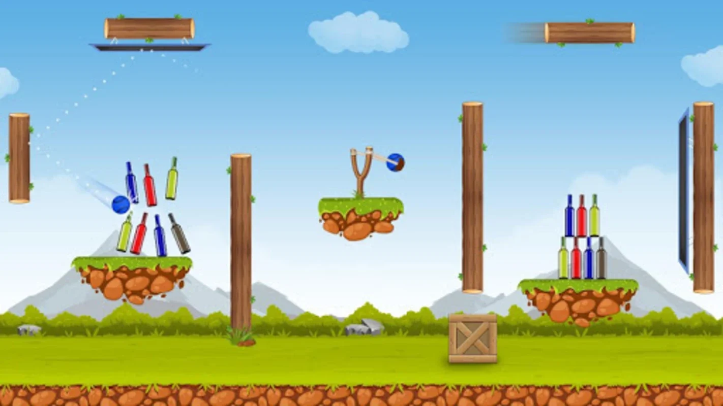 Bottles Knock Down Hit Game for Android: Fun & Challenging