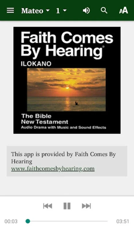 Ilokano Bible for Android - Free Audio Offline