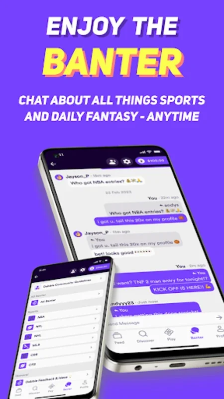 Dabble for Android - Unlock the Fantasy Sports World