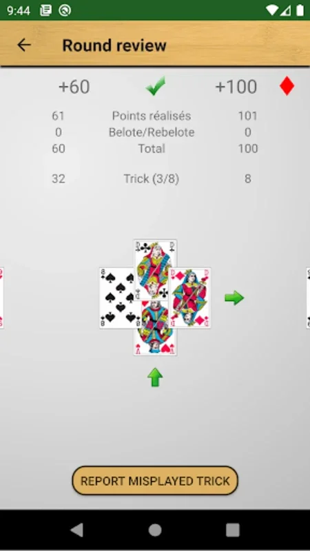 French Belote for Android - Free Global Multiplayer