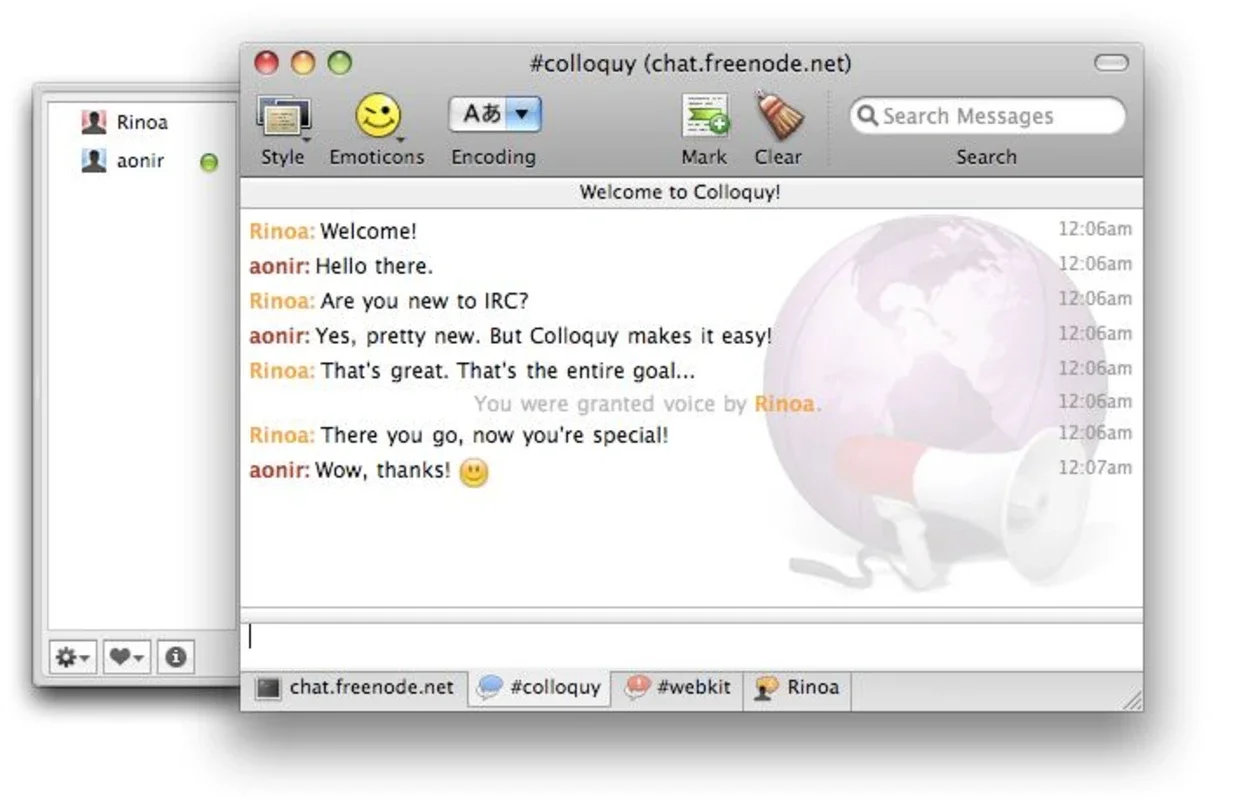 Colloquy for Mac - The Ultimate IRC Client