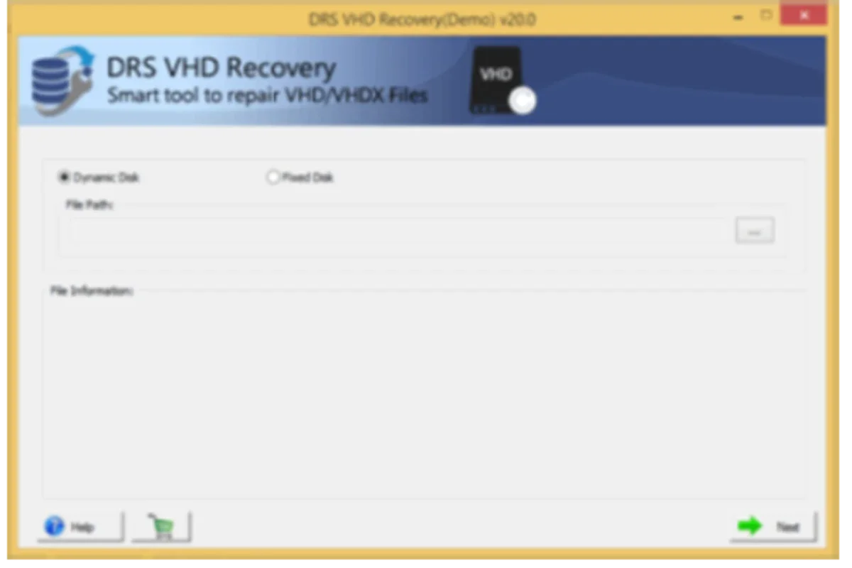 DRS VHD Recovery for Windows: Recover Inaccessible Files