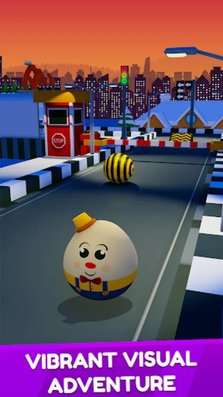 City Ball Run for Android - Immersive Ball-Running Fun