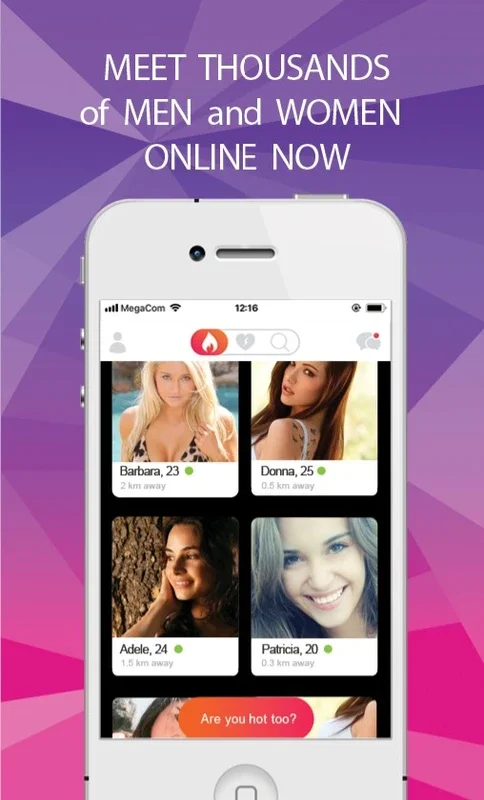 Adult dating, flirt chat, meet for Android - Find Love and Friends