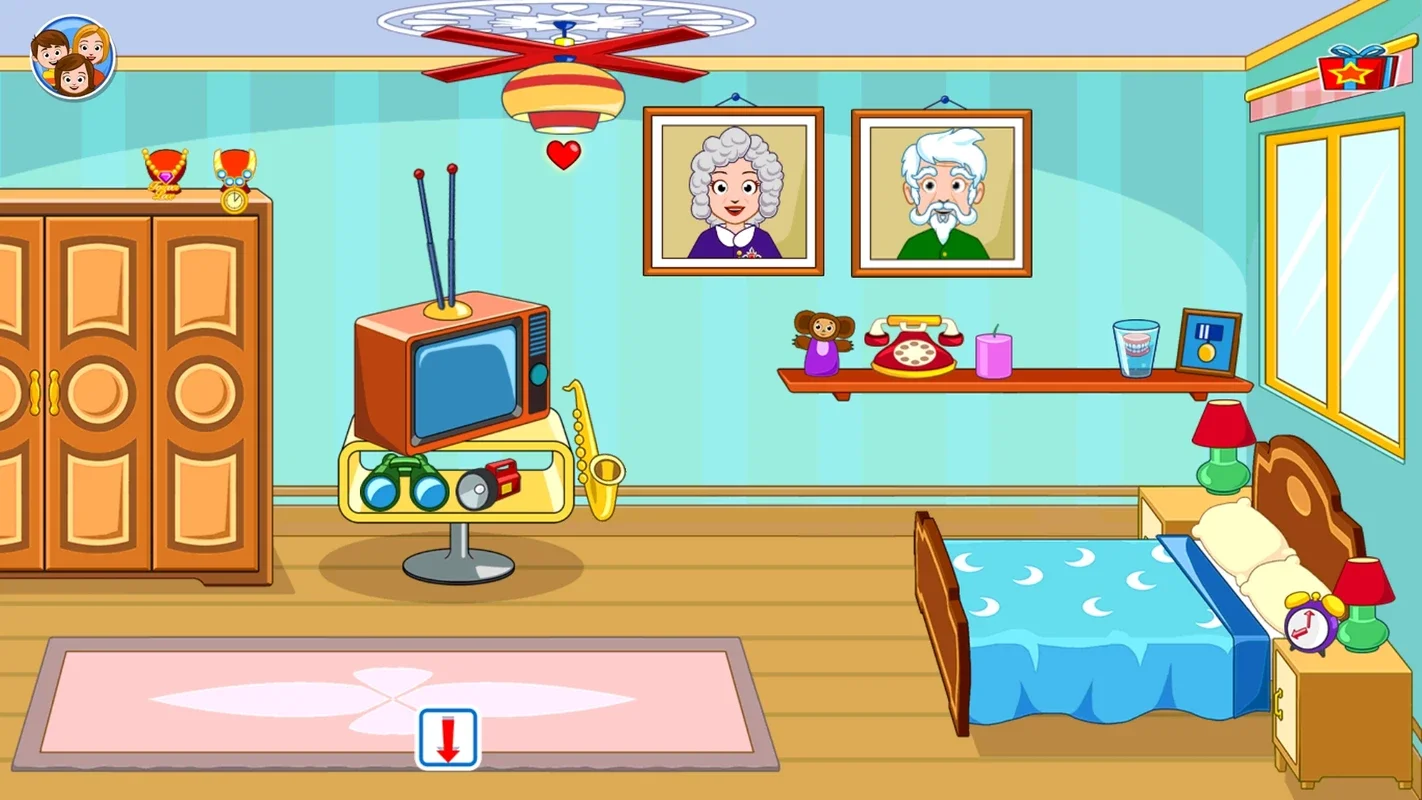 My Town Grandparents House for Android: Endless Virtual Play