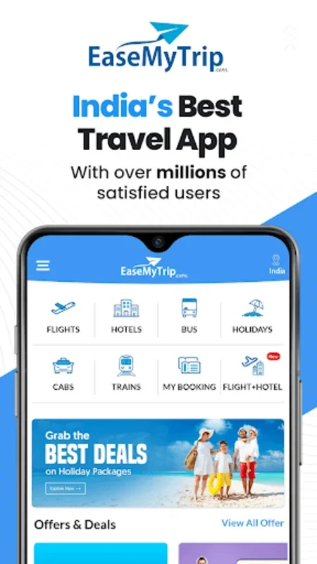 EaseMyTrip for Android - Secure Travel Bookings