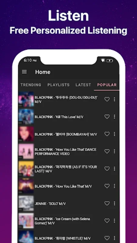 Blackpink Songs for Android - Stream and Enjoy