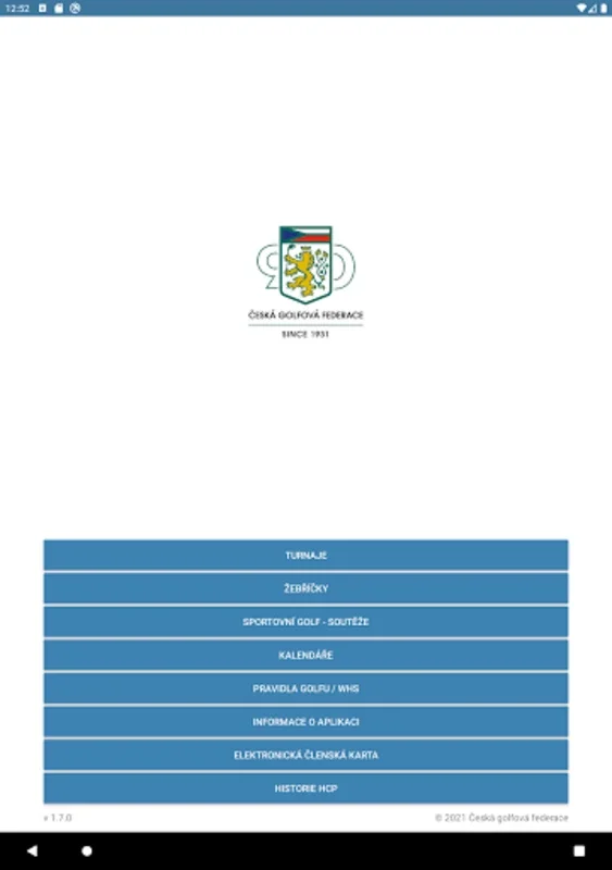 Česká golfová federace for Android - Stay Connected to Golf