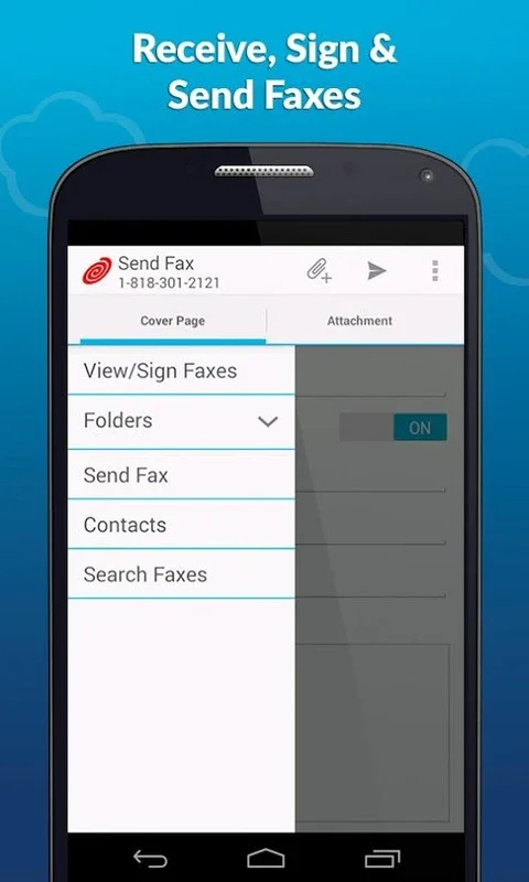 eFax for Android - Send and Receive Faxes Effortlessly