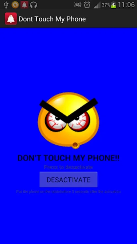 Dont Touch My Phone for Android - Protect Your Phone