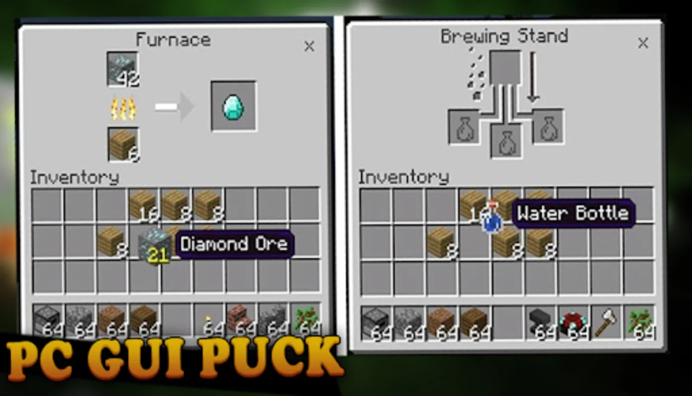 PC GUI Pack for Minecraft PE on Android - No Download Needed