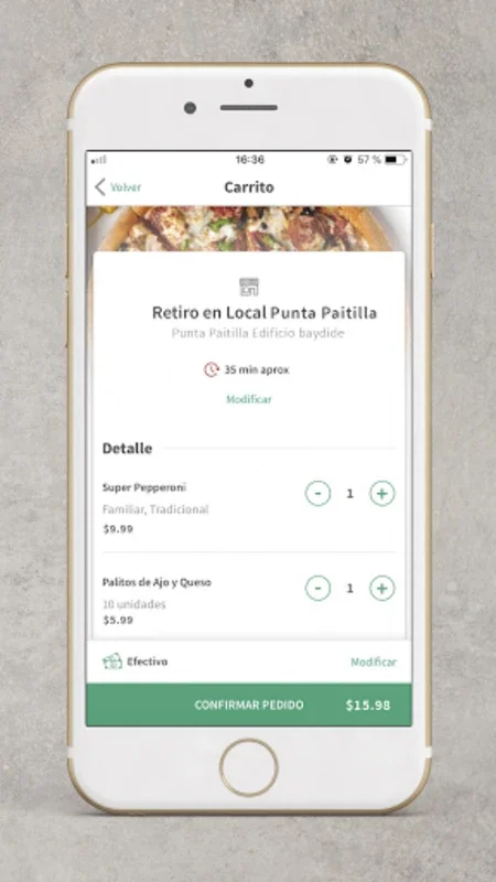 Papa John's Pizza Guatemala for Android - Order and Track with Ease