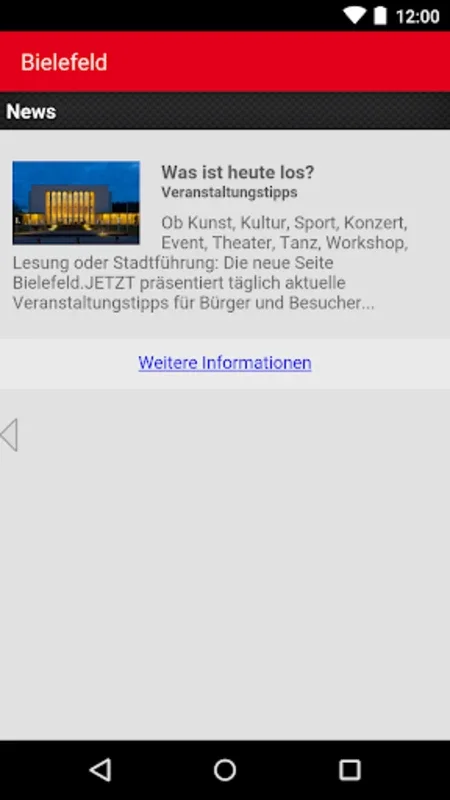 Bielefeld Bürgerservice for Android: Streamlining City Services