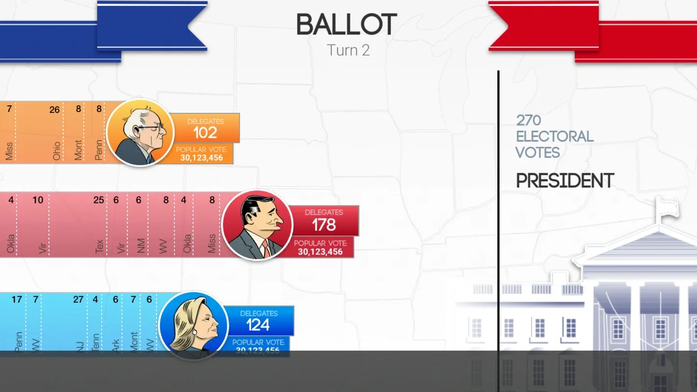 270 | Two Seventy US Election for Android: Experience US Presidential Race