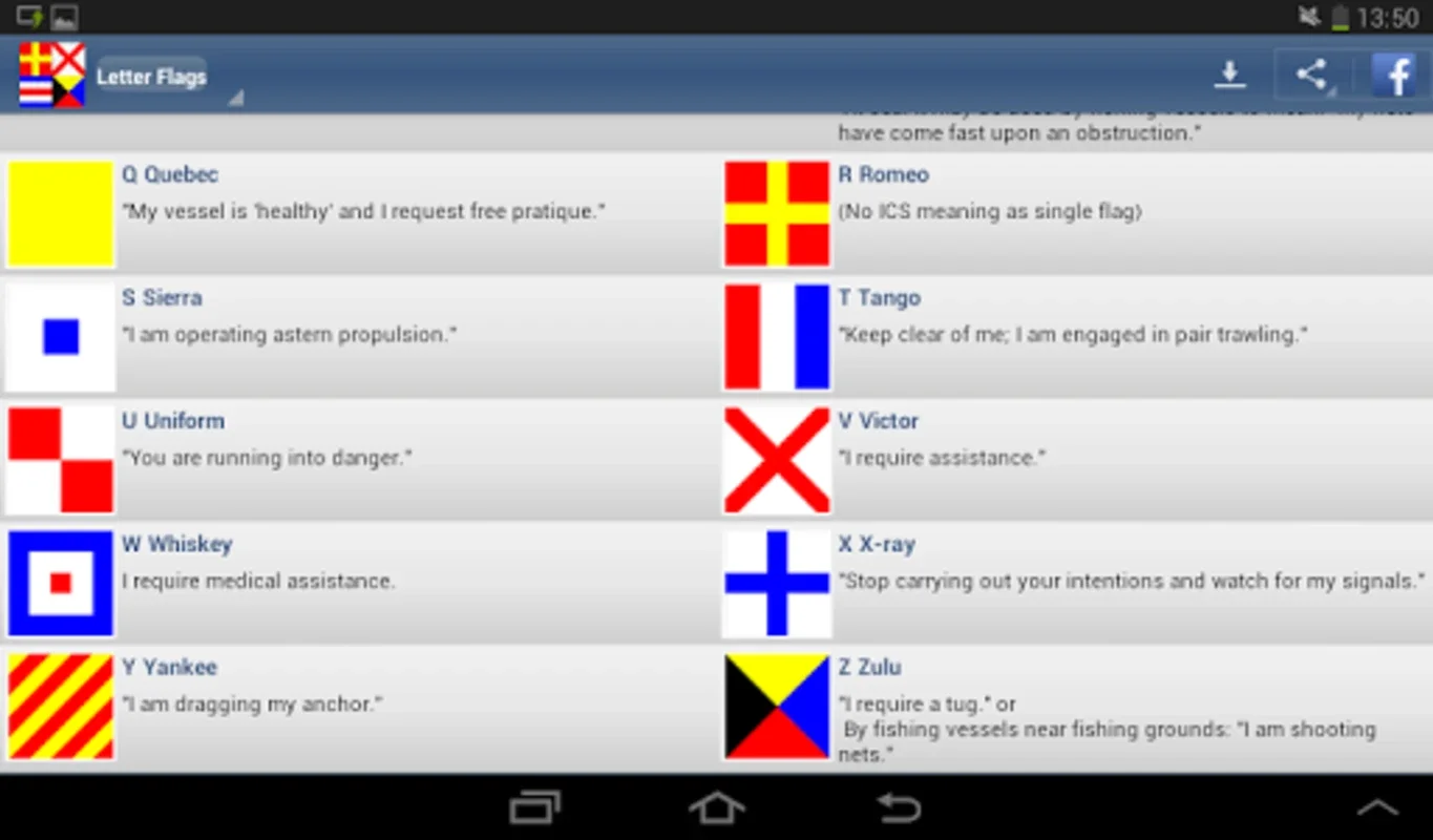 Nautical Flags for Android - Enhance Your Maritime Knowledge