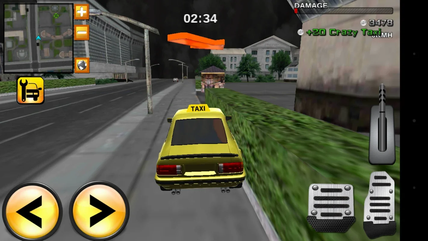 Crazy Driver Taxi for Android: Wild Driving Fun