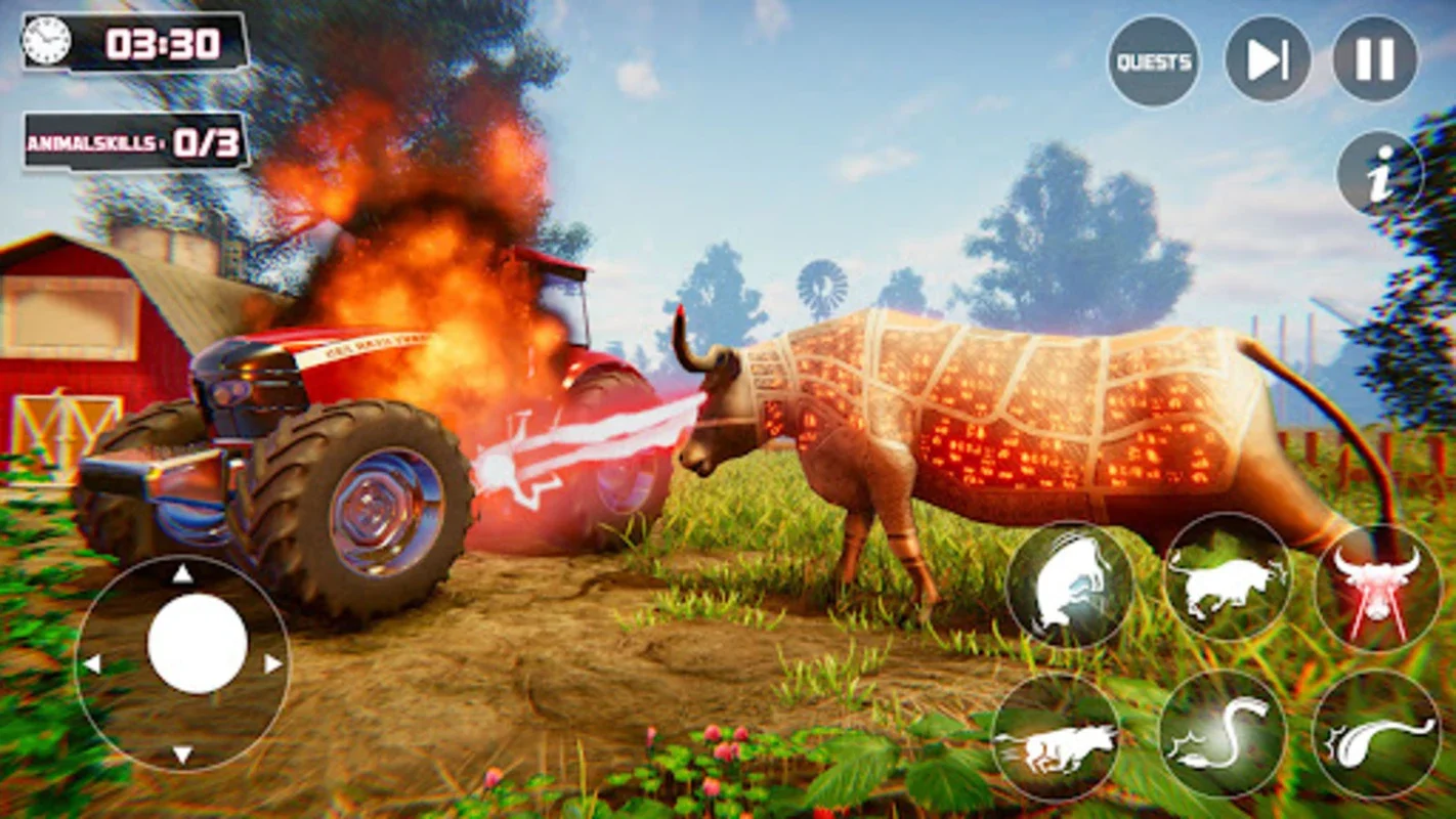 Scary Cow Simulator Rampage for Android - Unleash the Vengeful Cow