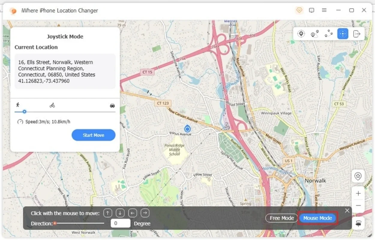 iWhere iPhone Location Changer for Windows: Customize Your iPhone/iPad Location