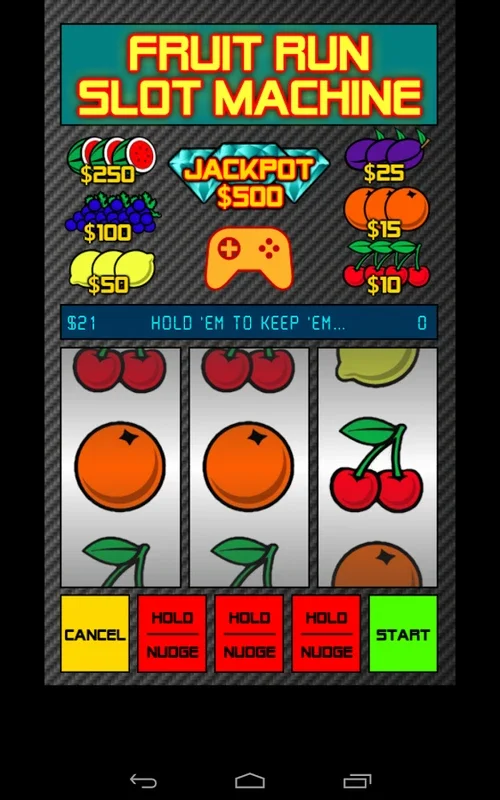 Fruit Run FREE Slot Machine for Android - Exciting Gaming