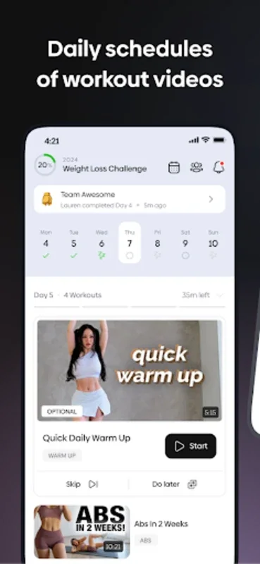 Core for Android - Comprehensive Fitness App