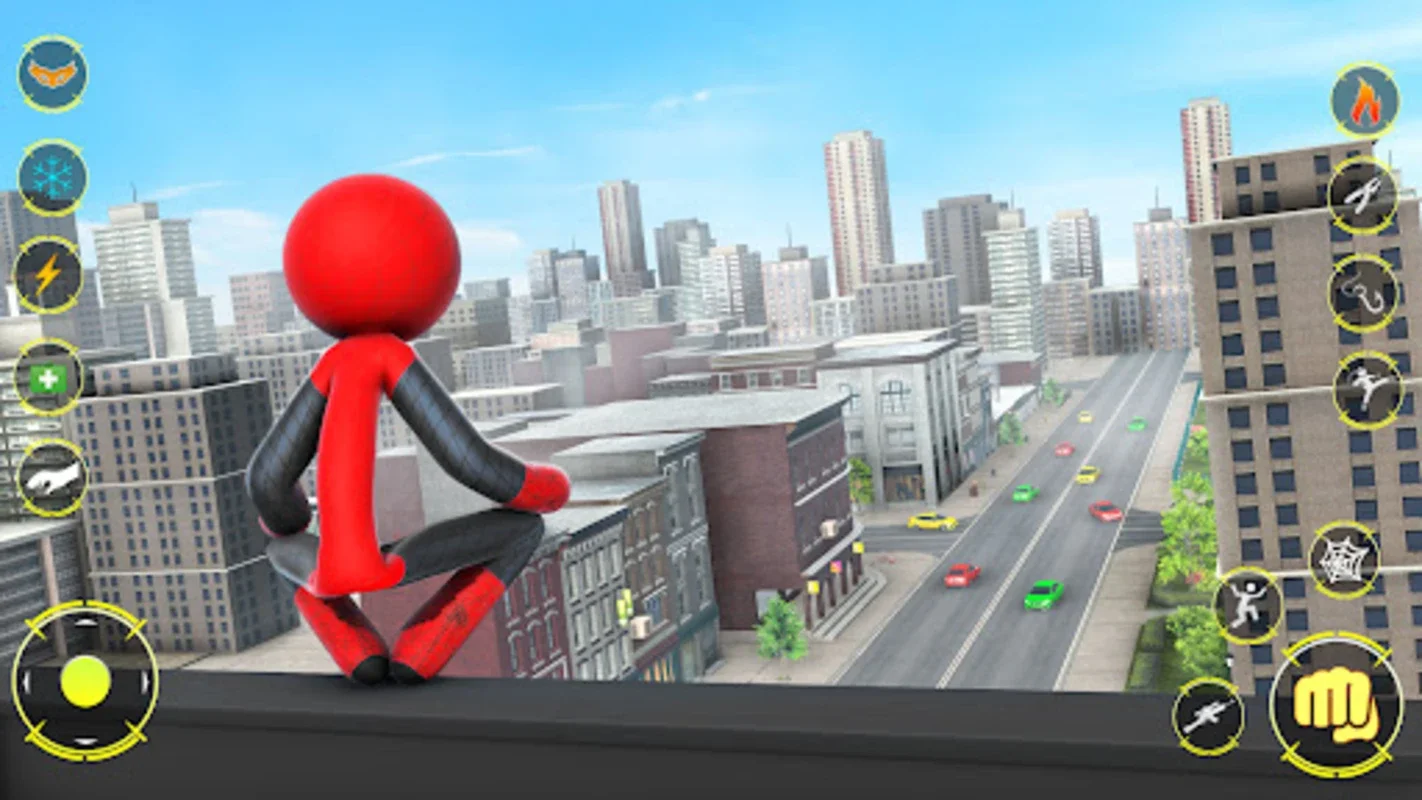 Stickman Rope Hero Spider Game for Android - Action - Packed Open - World Adventure