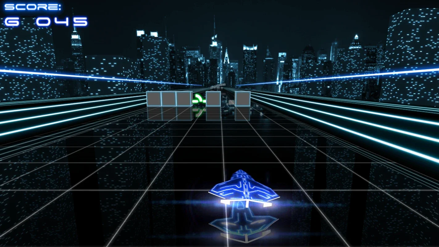 Neon City Free for Android - Immersive Space Racing