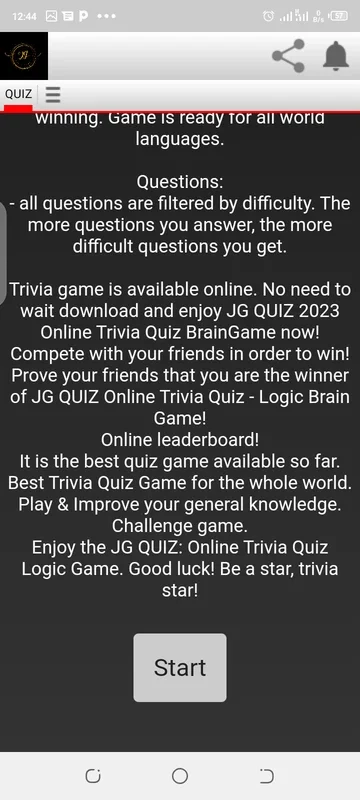 JG QUIZ for Android - Train Your Brain