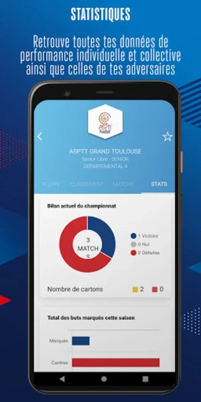 Foot Amateur for Android - Unbeatable French Soccer Info