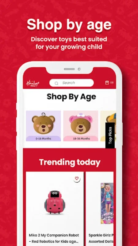 Hamleys® Toys & Gifts for Kids for Android: Free Delivery and Great Selection