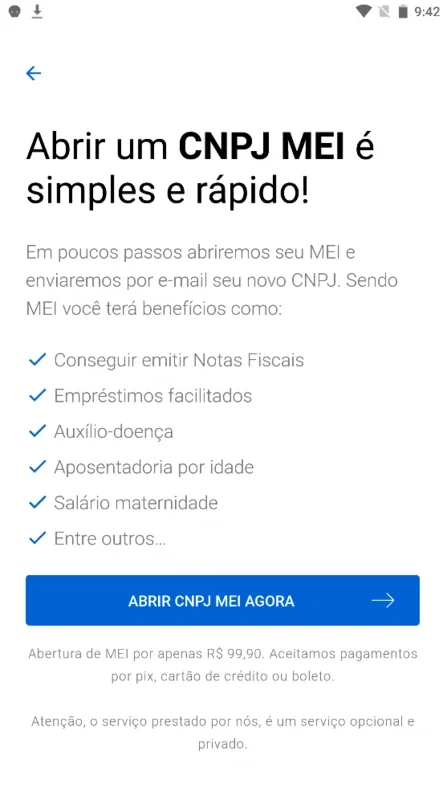 Mais MEI: emissão DAS MEI for Android - Manage Business Tasks