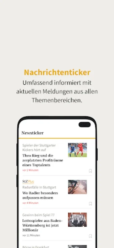 StZ News - Stuttgarter Zeitung for Android: Comprehensive Stuttgart News