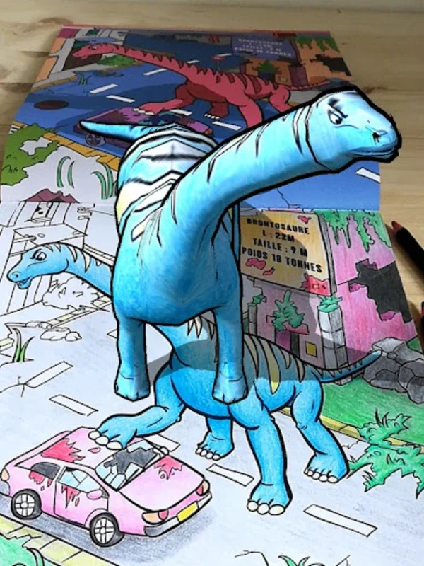 Wonder Coloring for Android - Transform Coloring into 3D