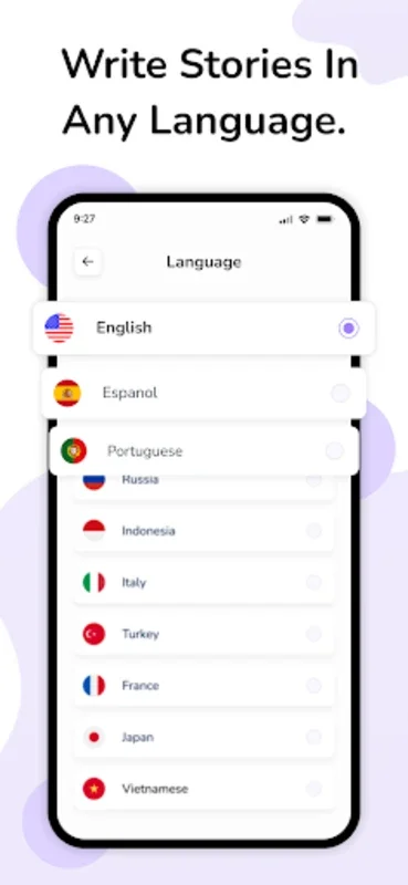 Ai Story Generator for Android - Multilingual Story Creation