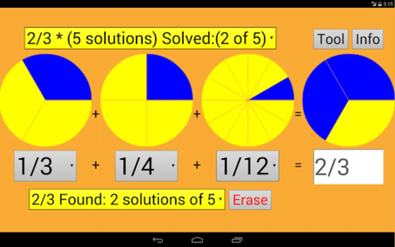 Old Egyptian Fractions for Android: Explore Ancient Math