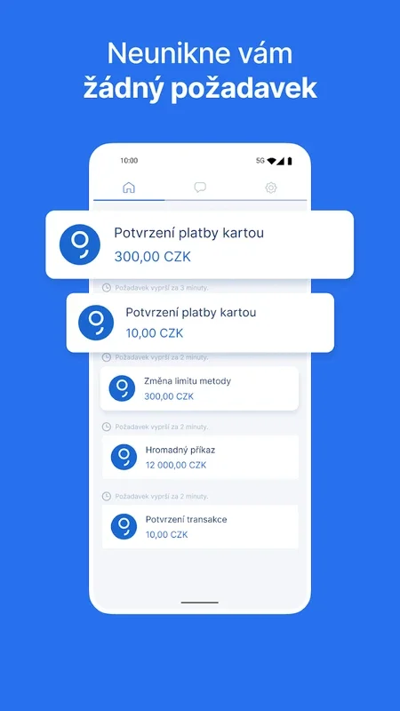 George klíč for Android - Secure Banking App