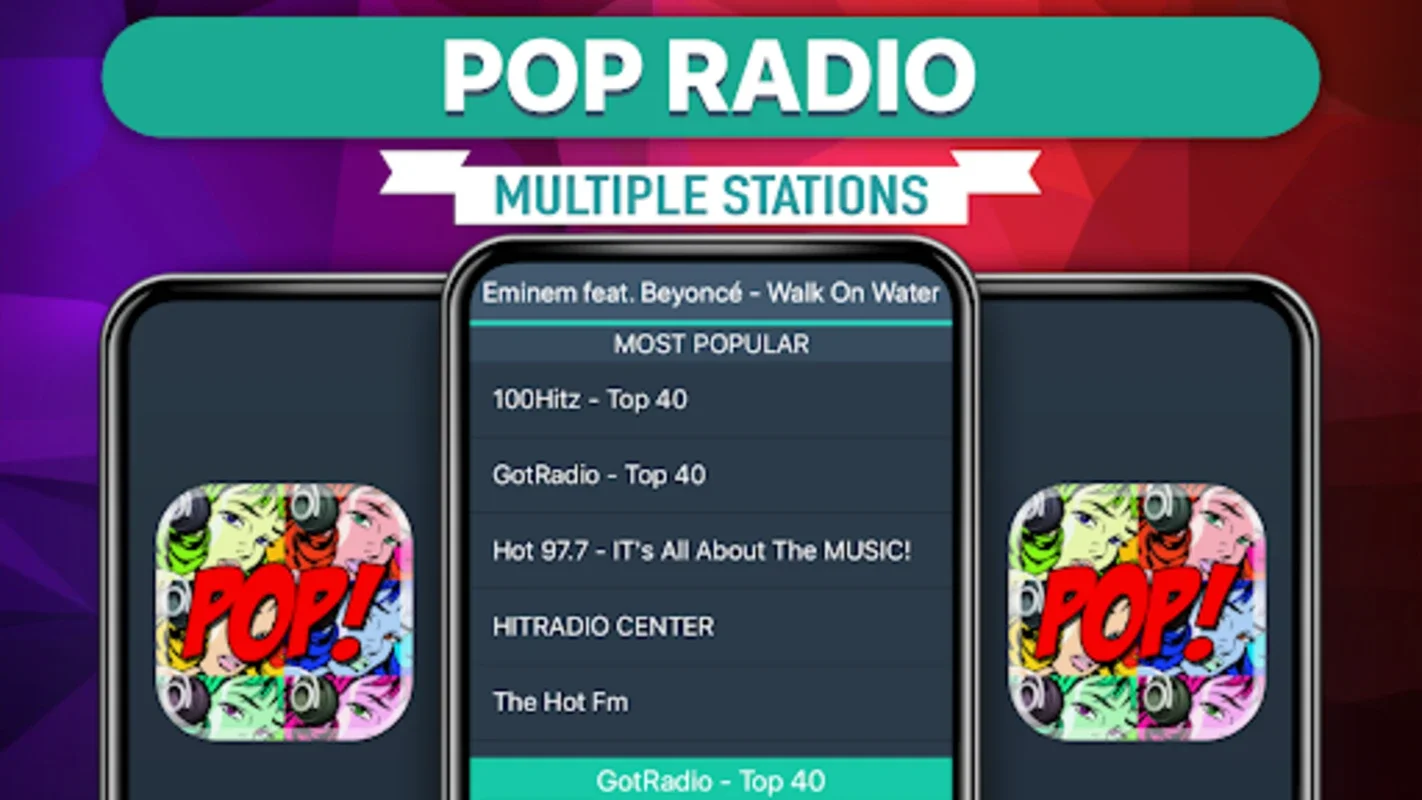 Pop Radio Favorites for Android - Stream Diverse Genres