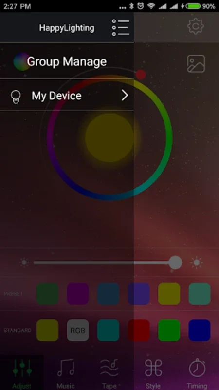 HappyLighting for Android - Control Bluetooth Lamps with Ease