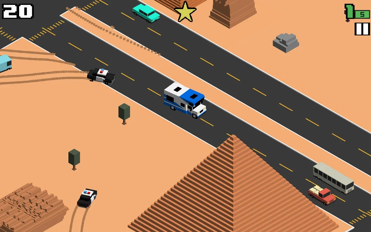 Smashy Road: Wanted for Android - Race and Evade Cops