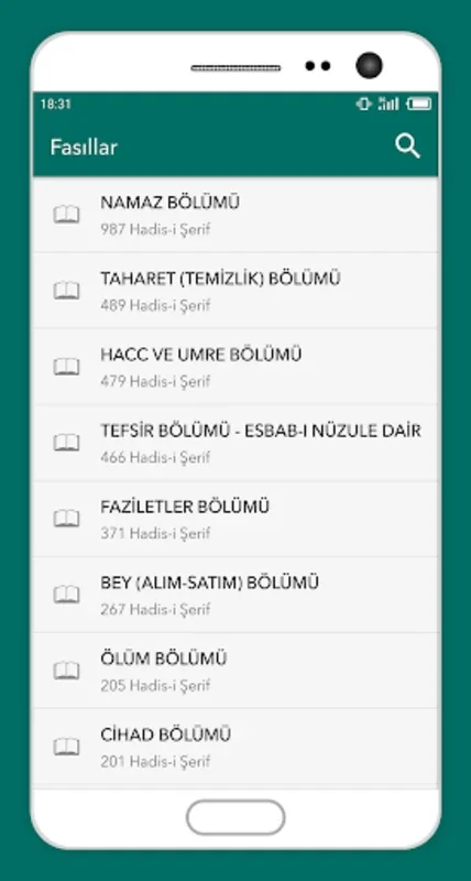 Hadisi Şerif (Kütüb-i Sitte) for Android: Explore Authentic Hadiths