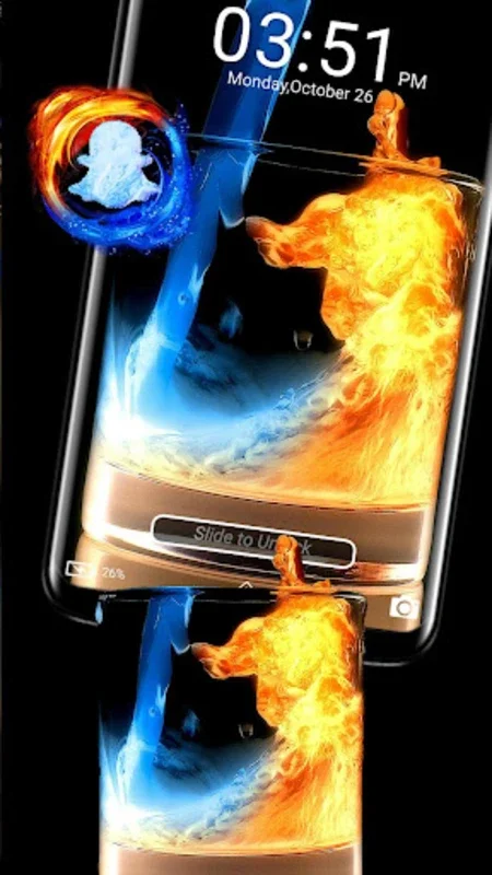 Fire & Ice Theme Launcher for Android - Transform Your Device