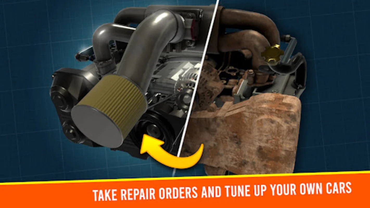 Car Mechanic Simulator Racing for Android - Auto Repair and Racing Fun