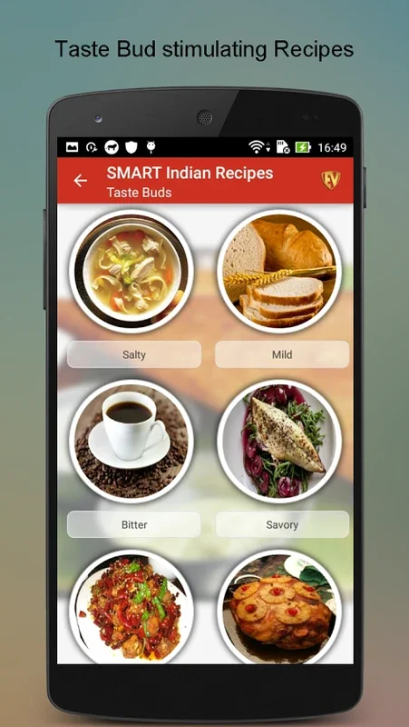 Indian Food Recipes for Android - Explore the Flavors of India