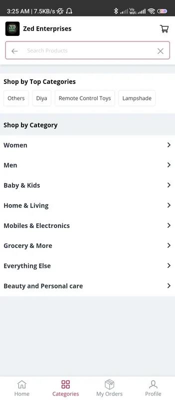 Zed Enterprises for Android: Shop with Ease