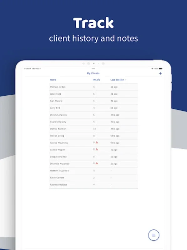 Session Tracker Client Manager for Android: Optimize Client Management