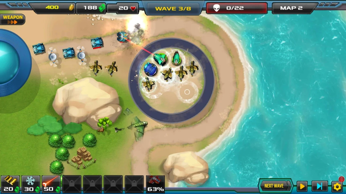 Tower Defense: Alien War TD 2 for Android - Defend Your Fortress