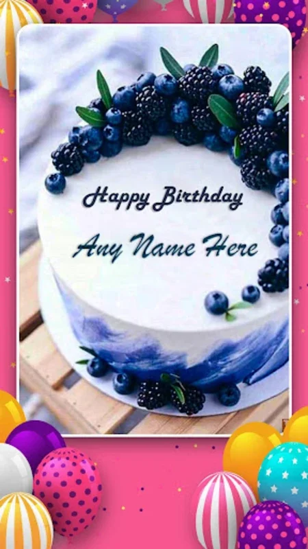 Name On Birthday Cake for Android - Customize Birthday Cakes Easily